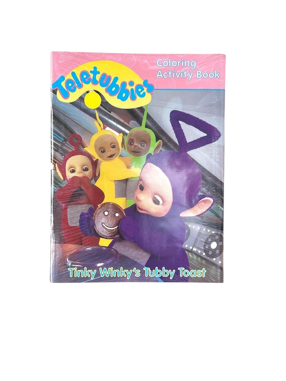 1998 Teletubbies SEALED 4 Pack Collector’s Vintage Coloring Activity Book Set